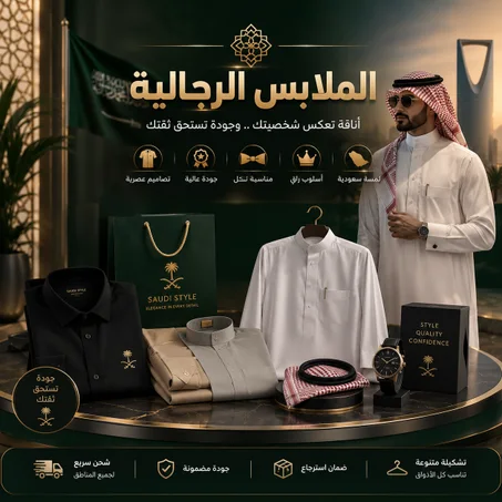 الملابس الرجالية