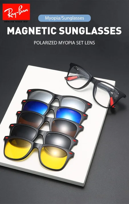 Rayban Magnetic Sunglasses 6x1 2026