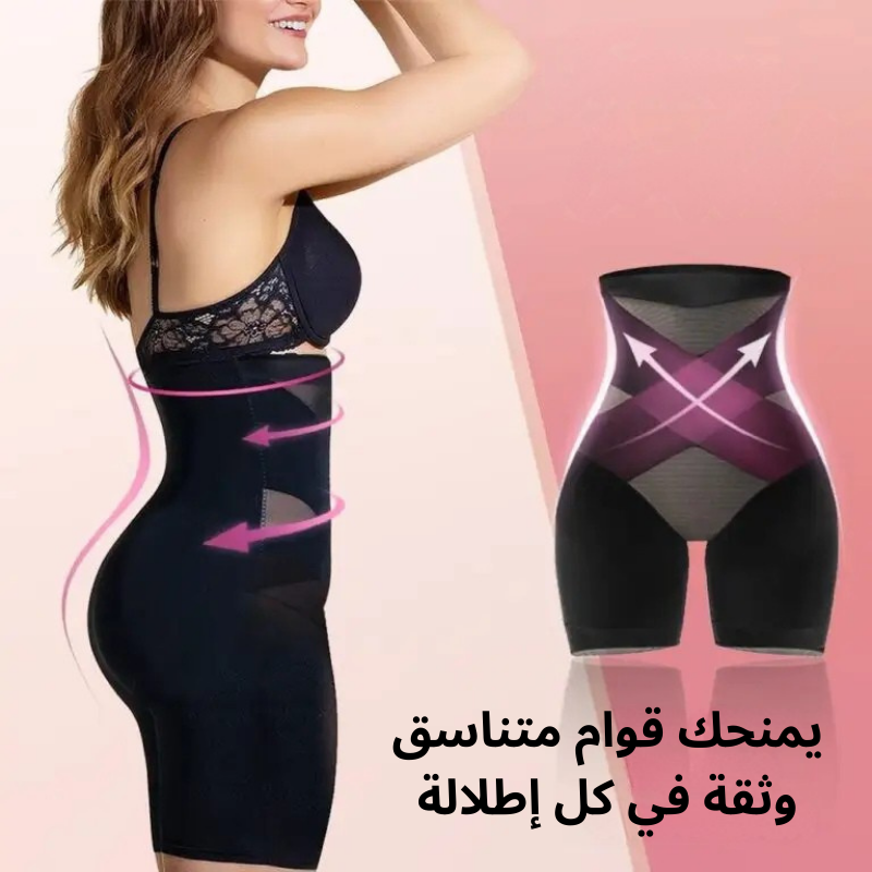 ليغينغ ضغط نسائي عالي الخصر لتنحيف البطن