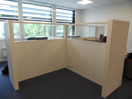 Les cloisons modulaires mi-hauteur