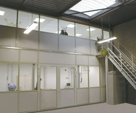 Les cloisons grande hauteur pour entrepôts