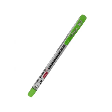 Stylo à Bille Krish Noir X7 Vert Pistache