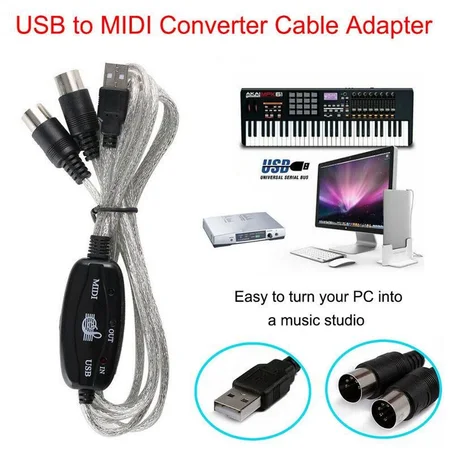 Câble MIDI USB