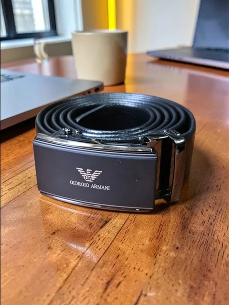 حزام مستورد اوتوماتيك Giorgio Armani