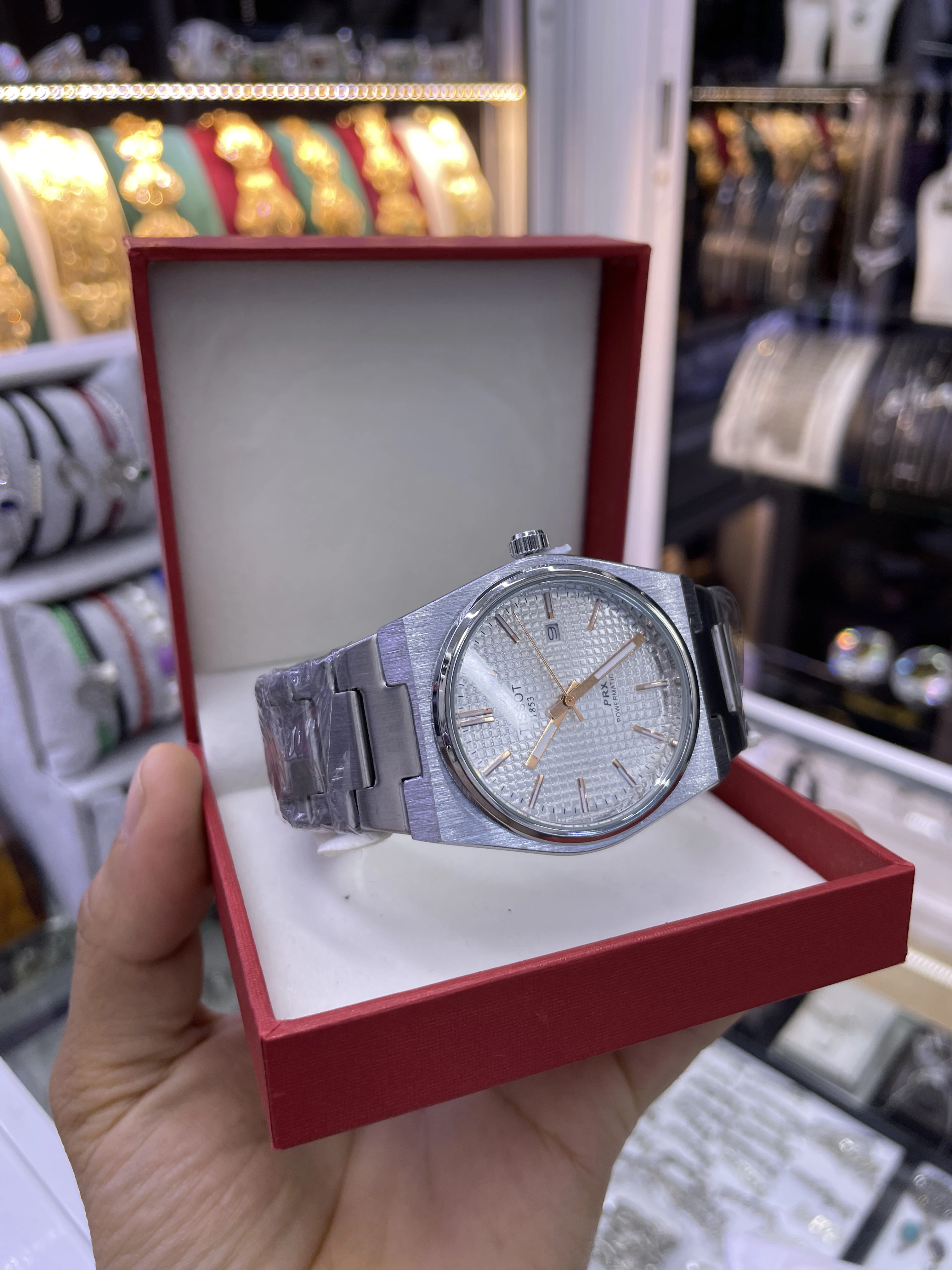 ساعة Tissot Prx للرجال الأعمال