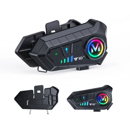 Kit Oreillette Bluetooth Pour Casque de Moto