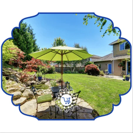 المنزل والحديقة والأثاث