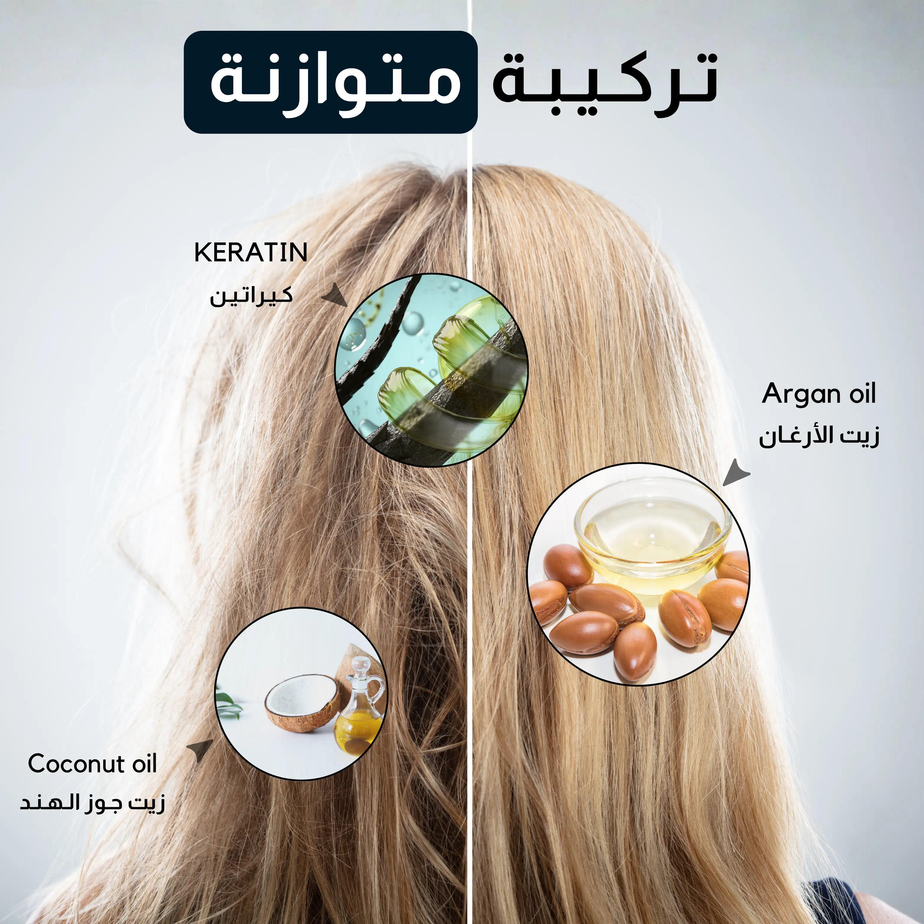 قـنـاع الـكـيـراتـيـن لـلـشـعـر