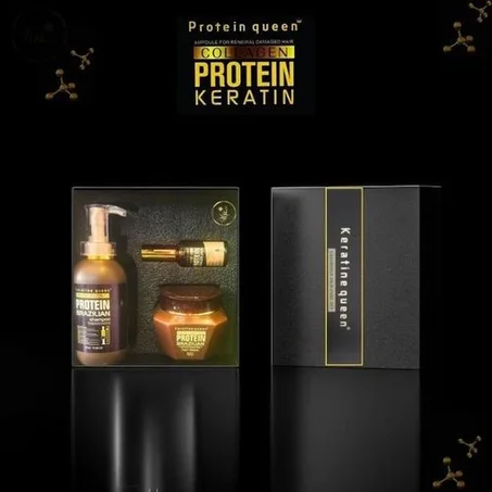 keratine queen    بروتين شامبو 800 مل + قناع للشعر 1000 مل سروم00 1 مل