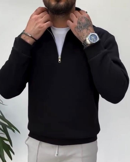 Sweat Shirt zippé combine confort et performance