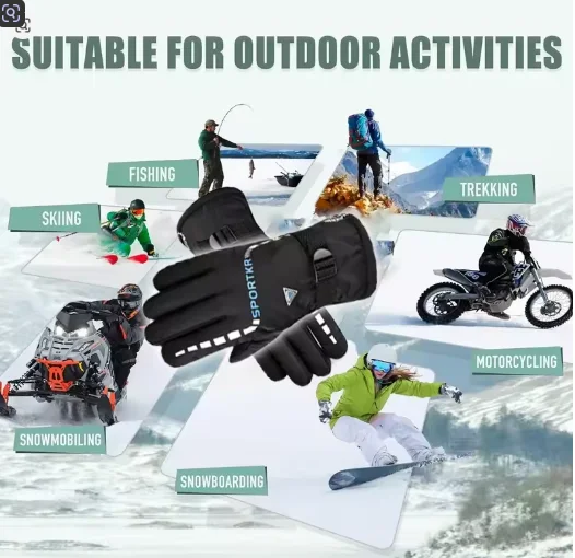 قفازات شتوية للجنسين