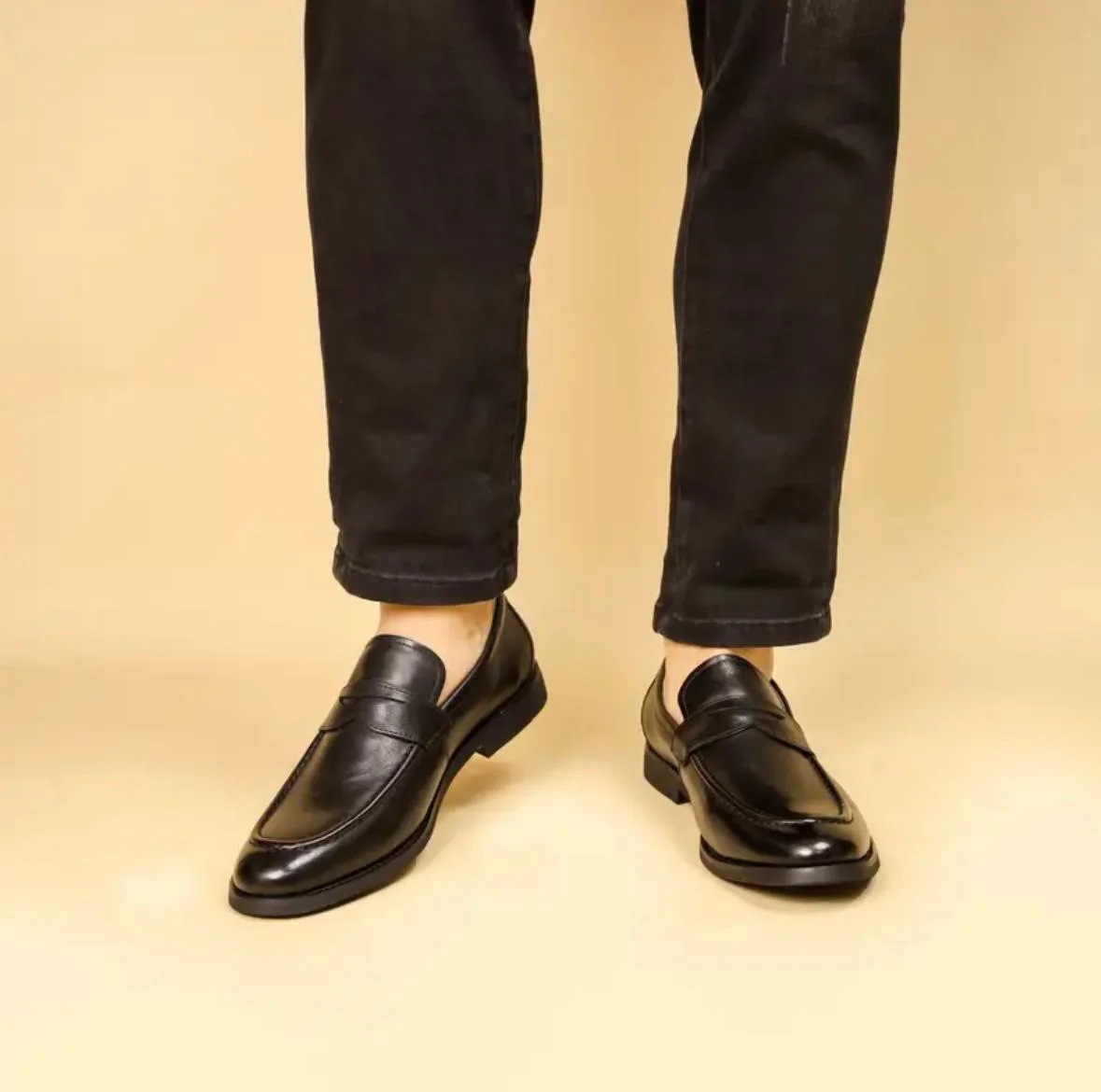 Chaussure noir  classic 100% Cuir