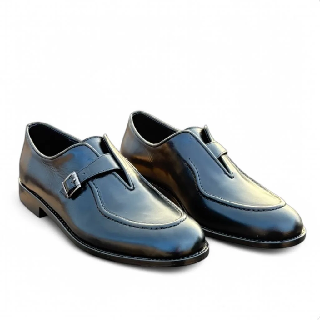 M03 chaussures Cuir Noir