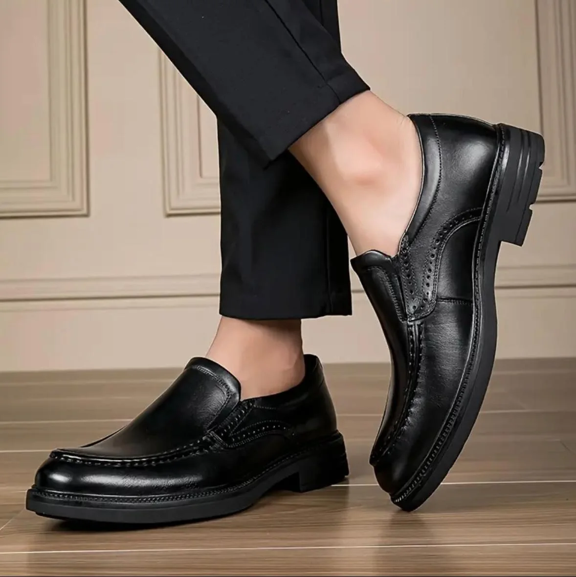 Chaussure noir  Confortable 100% Cuir