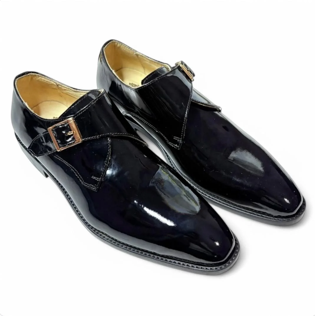 M0100 chaussures cuir noir