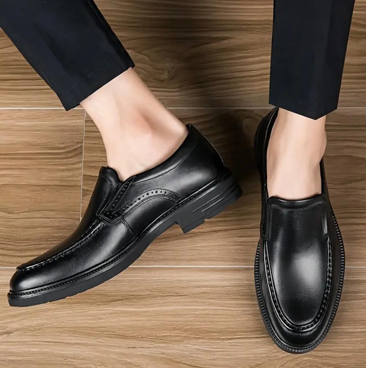 Chaussure noir  Confortable 100% Cuir