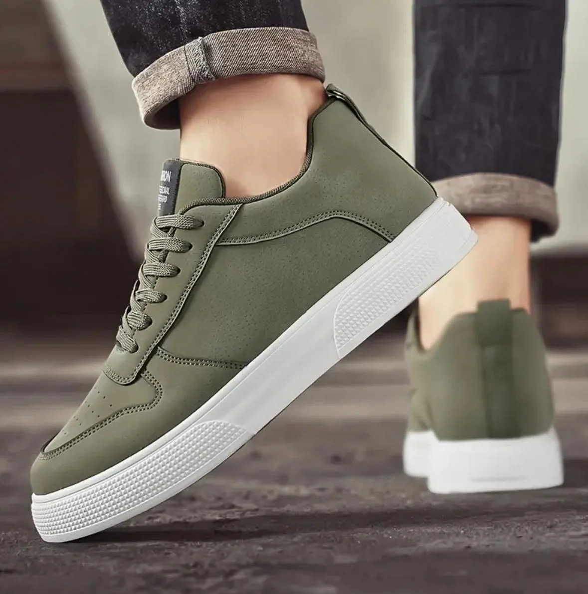 Nubuck Sneakers – Style premium & confort assuré