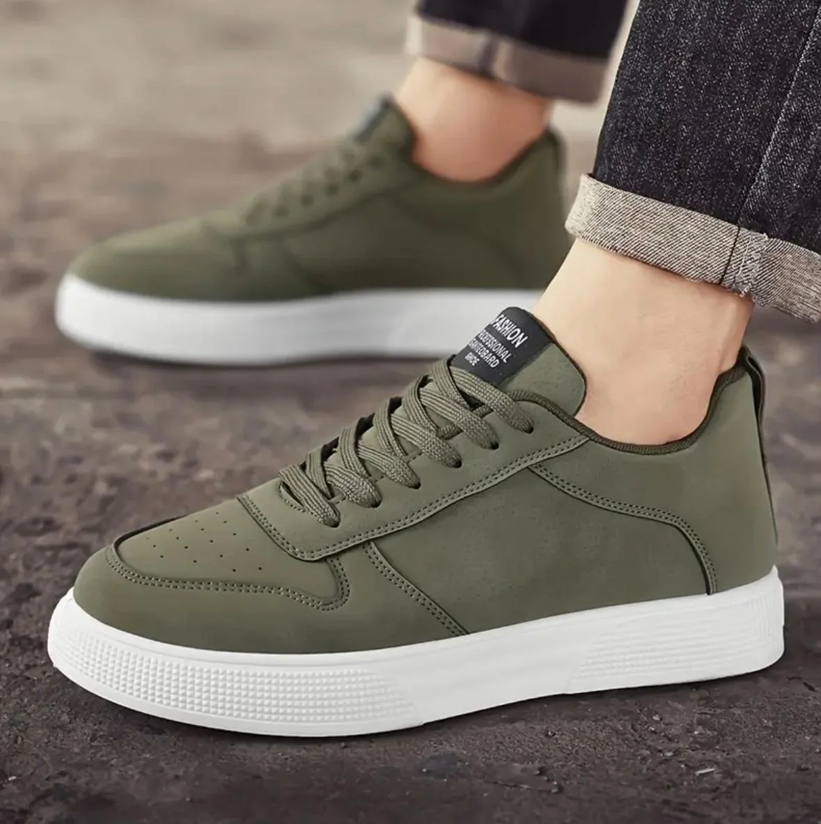 Nubuck Sneakers – Style premium & confort assuré