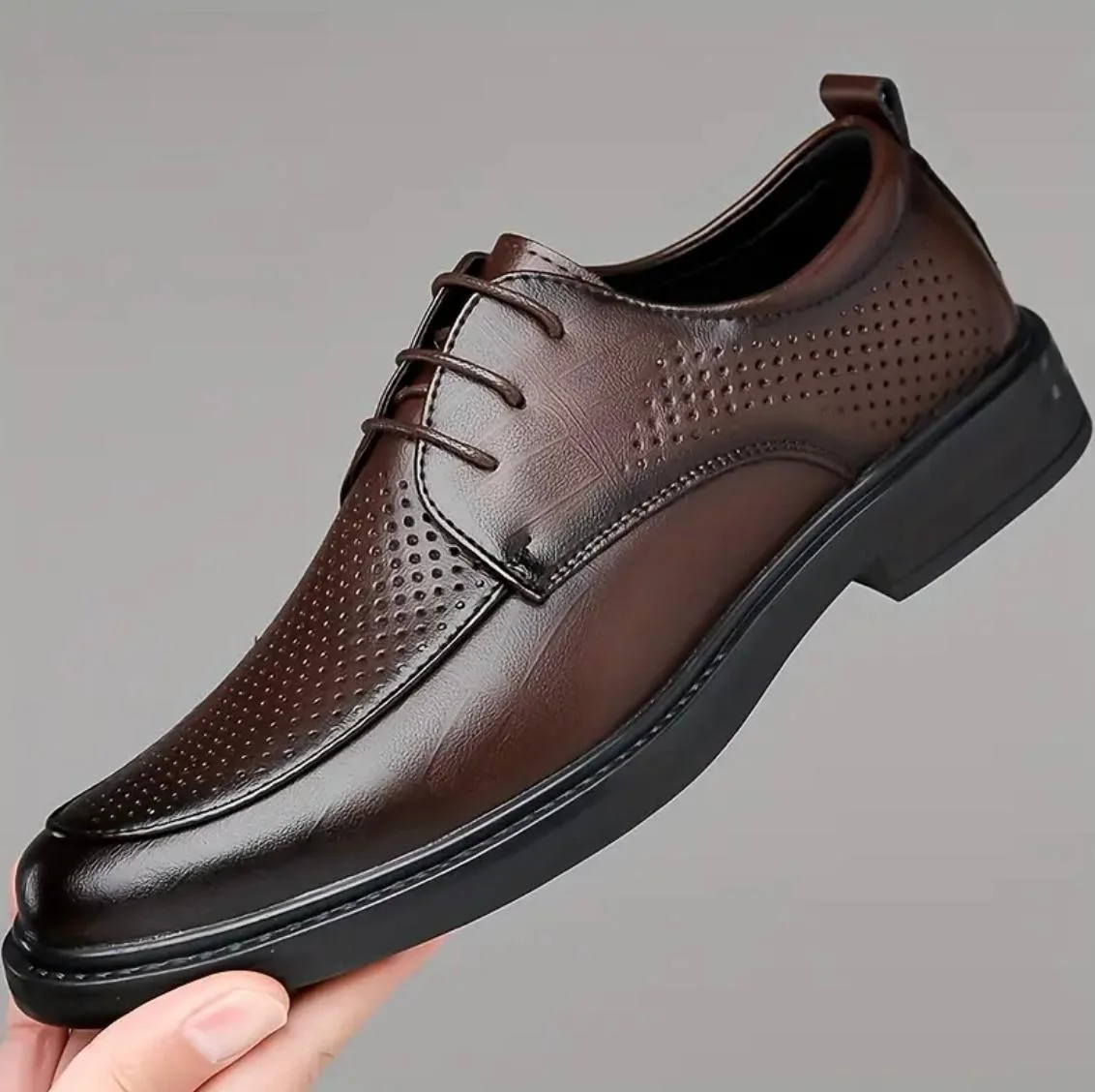 Chaussures  perforées – Élégance & Confort 100% Cuir