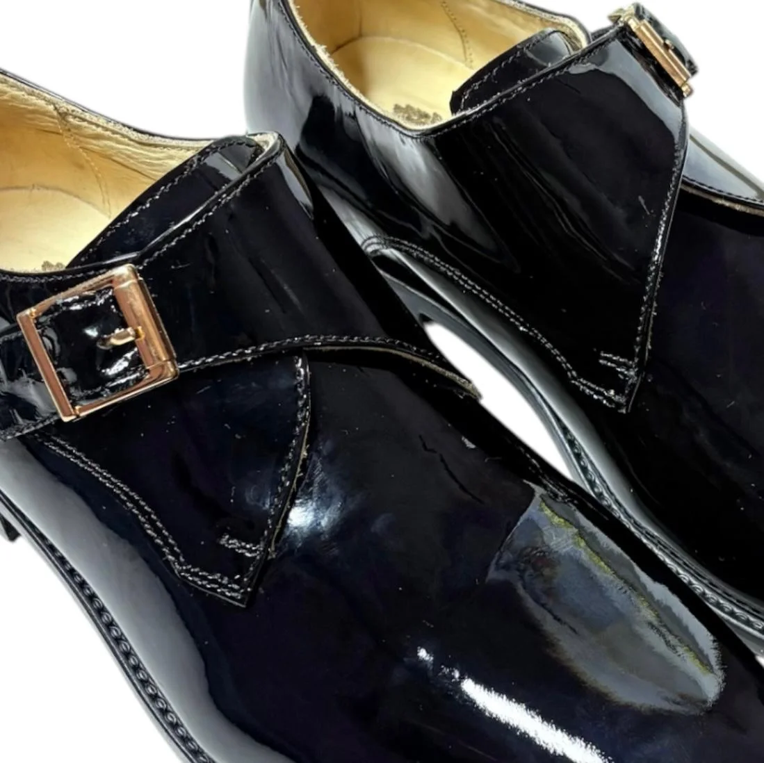 M0100 chaussures cuir noir