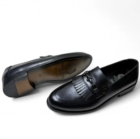 M601 chaussures Cuir Noir