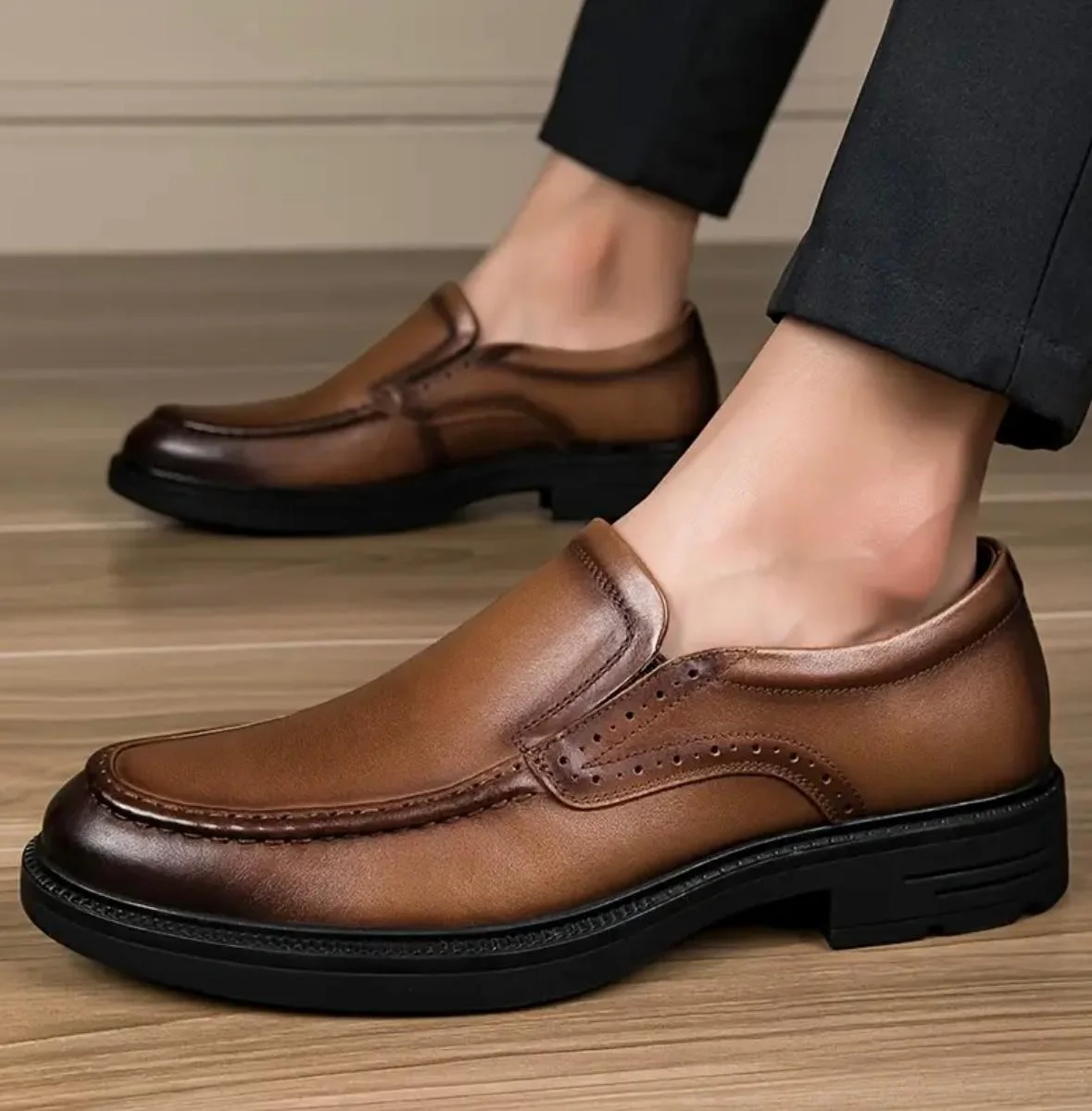 Chaussure noir  Confortable 100% Cuir