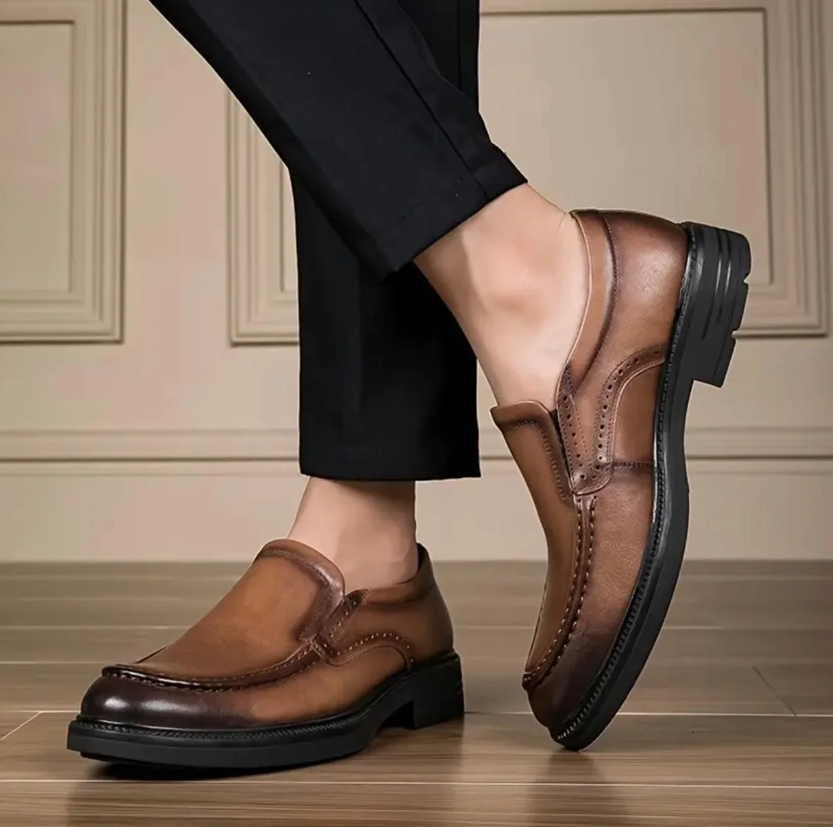 Chaussure noir  Confortable 100% Cuir