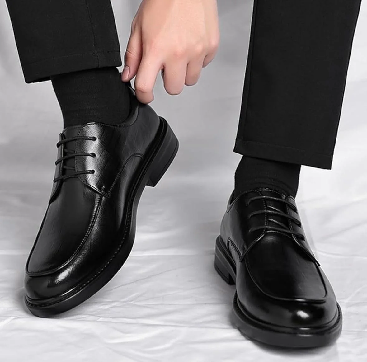 Chaussure noir  Confortable 100% Cuir