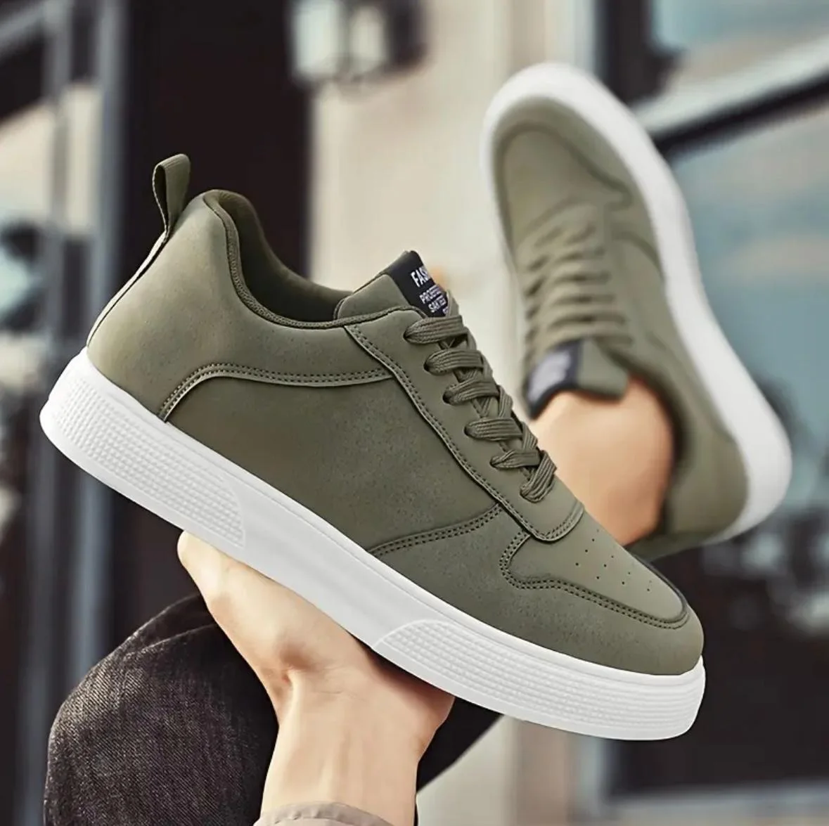 Nubuck Sneakers – Style premium & confort assuré