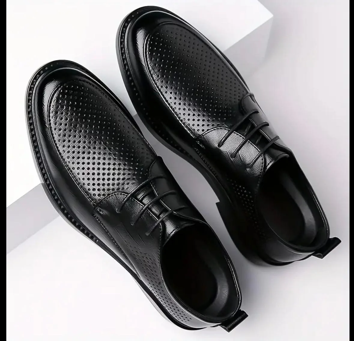 Chaussures  perforées – Élégance & Confort 100% Cuir