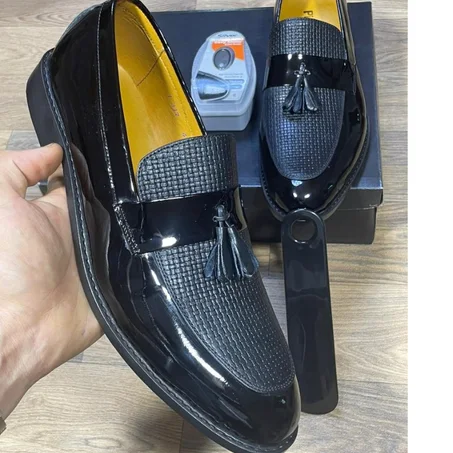 M 317 Chaussure en Cuir NOIR