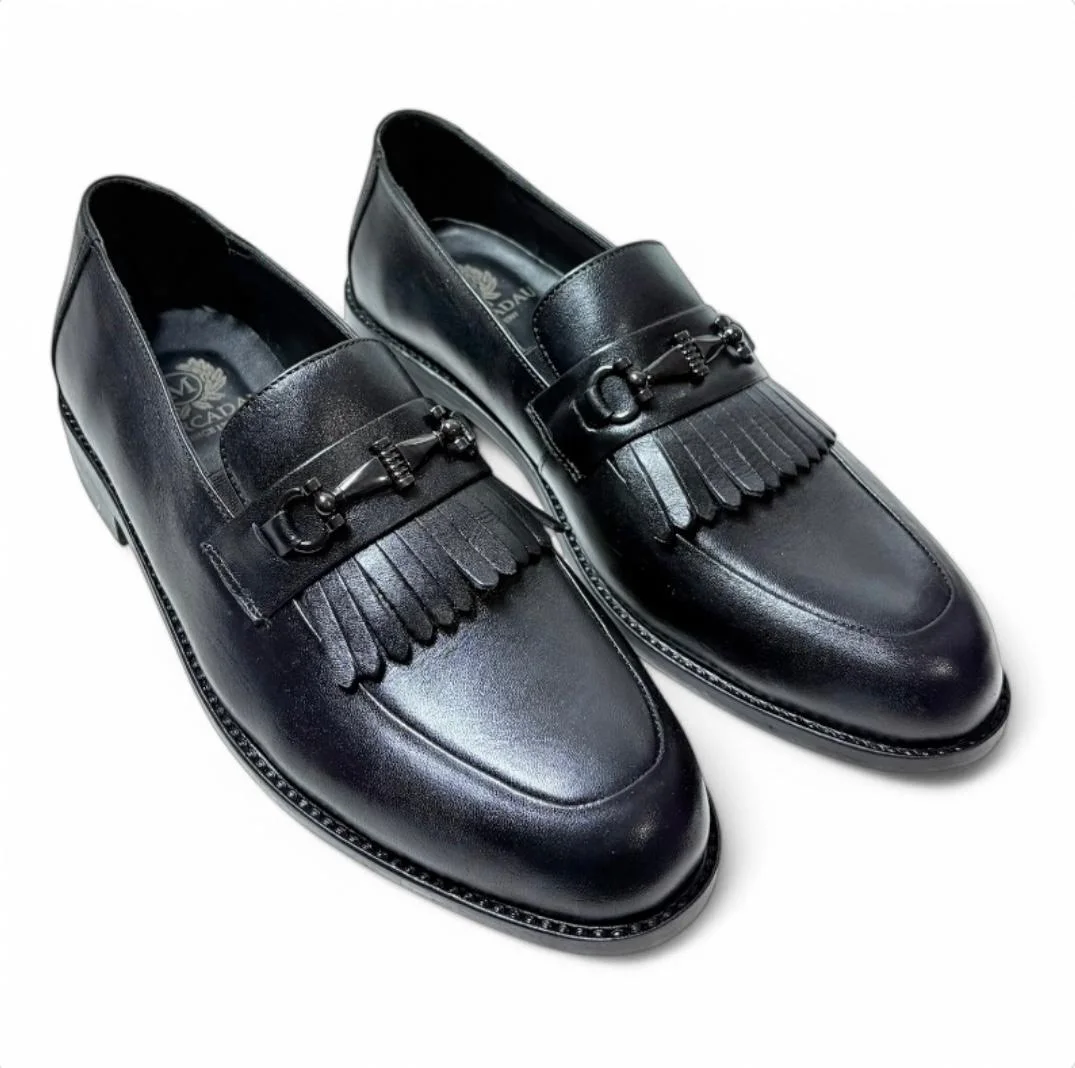 M601 chaussures Cuir Noir