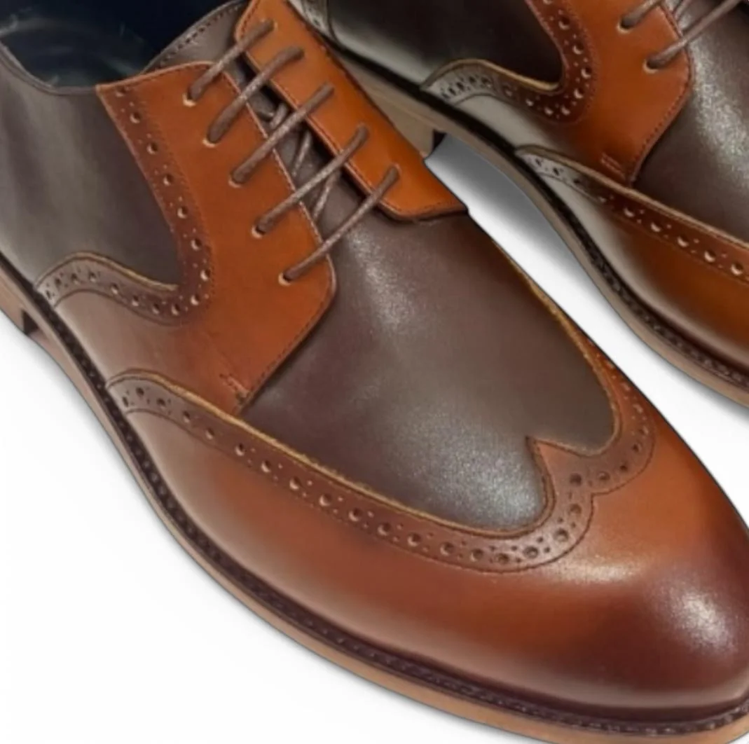 M002 chaussures Cuir Marron