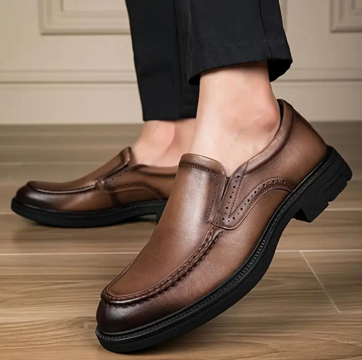 Chaussure noir  Confortable 100% Cuir