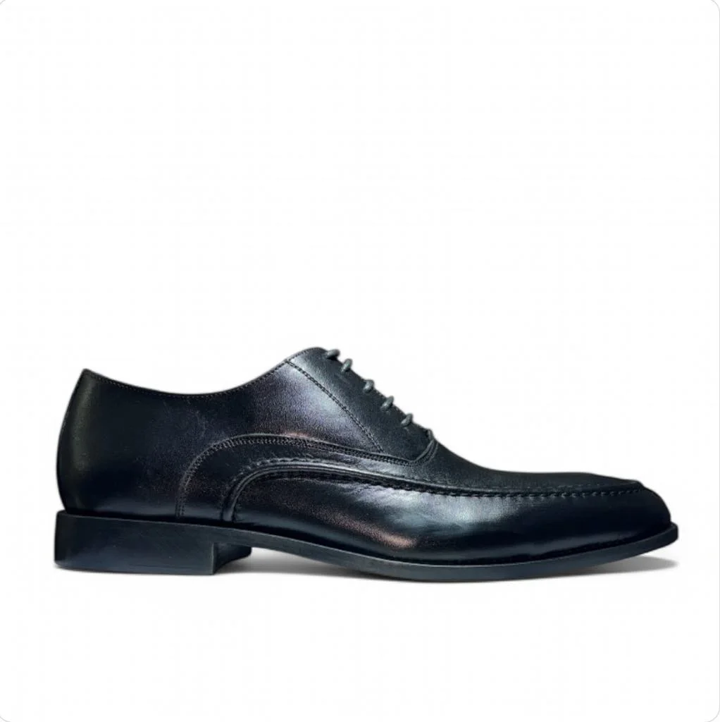 M016 chaussures Cuir Noir