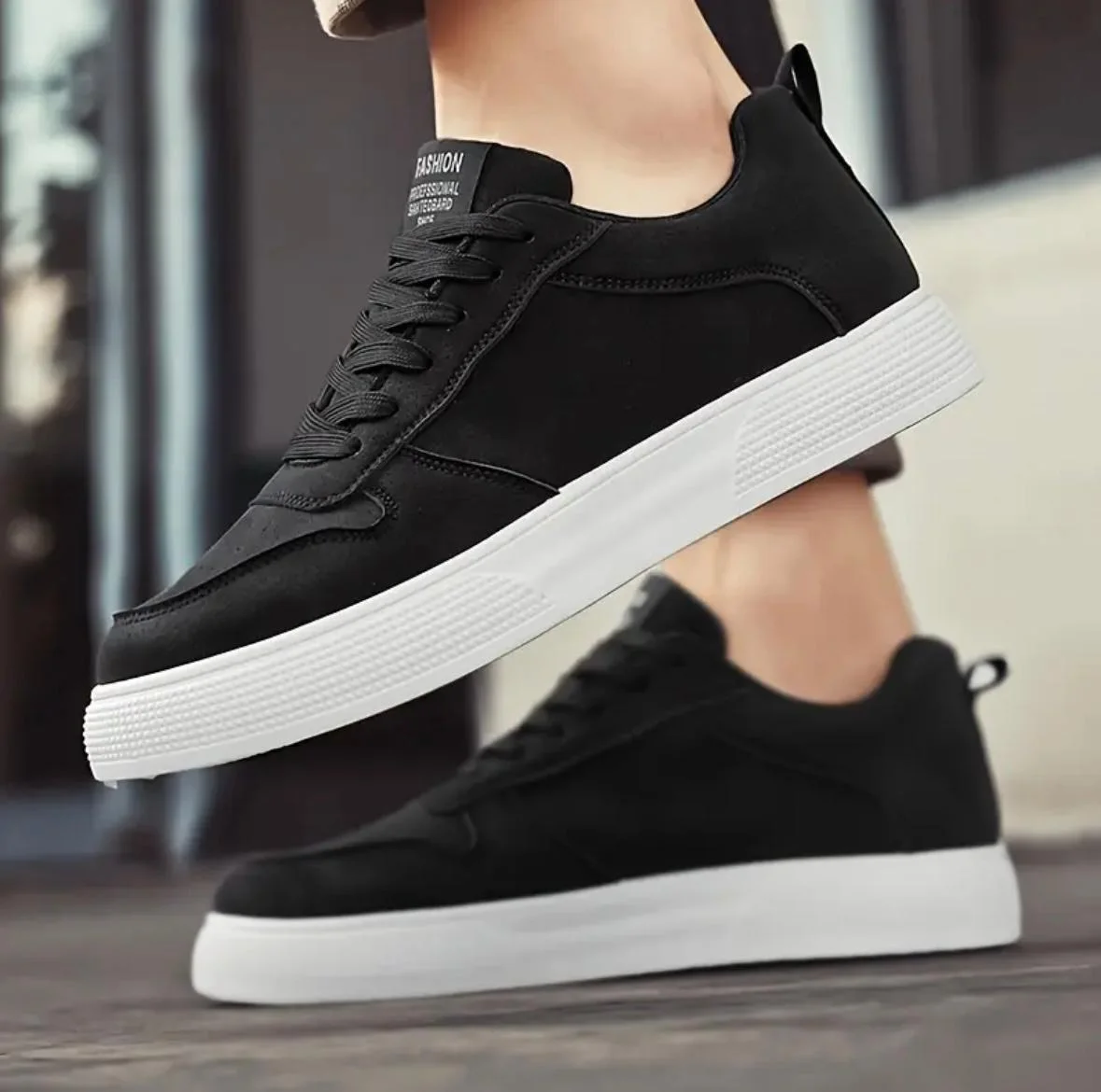 Nubuck Sneakers – Style premium & confort assuré
