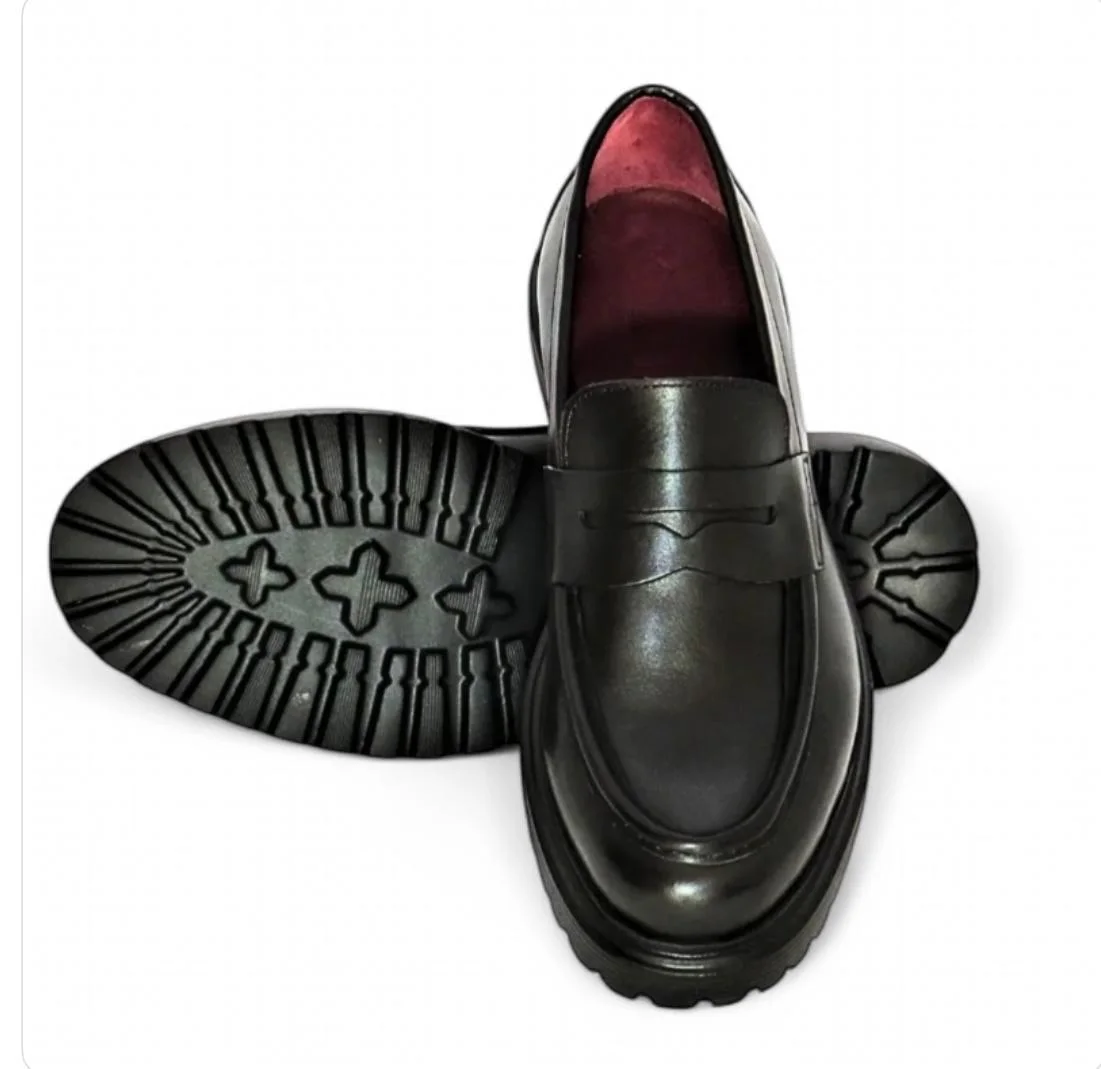 Chaussure tabac  Confortable 100% Cuir