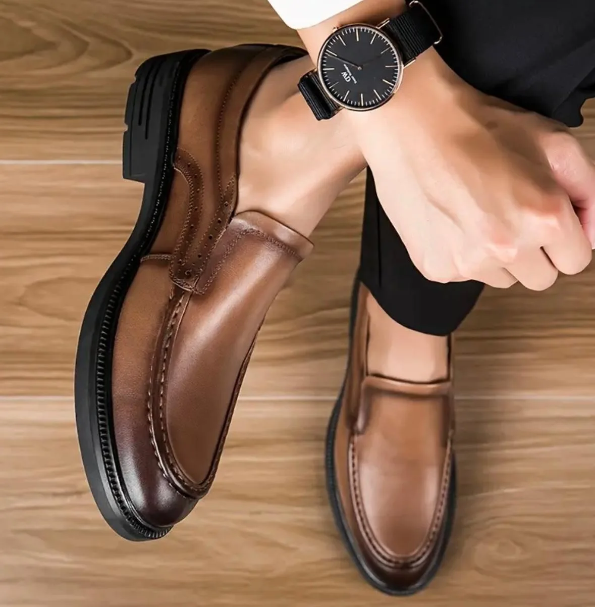 Chaussure noir  Confortable 100% Cuir