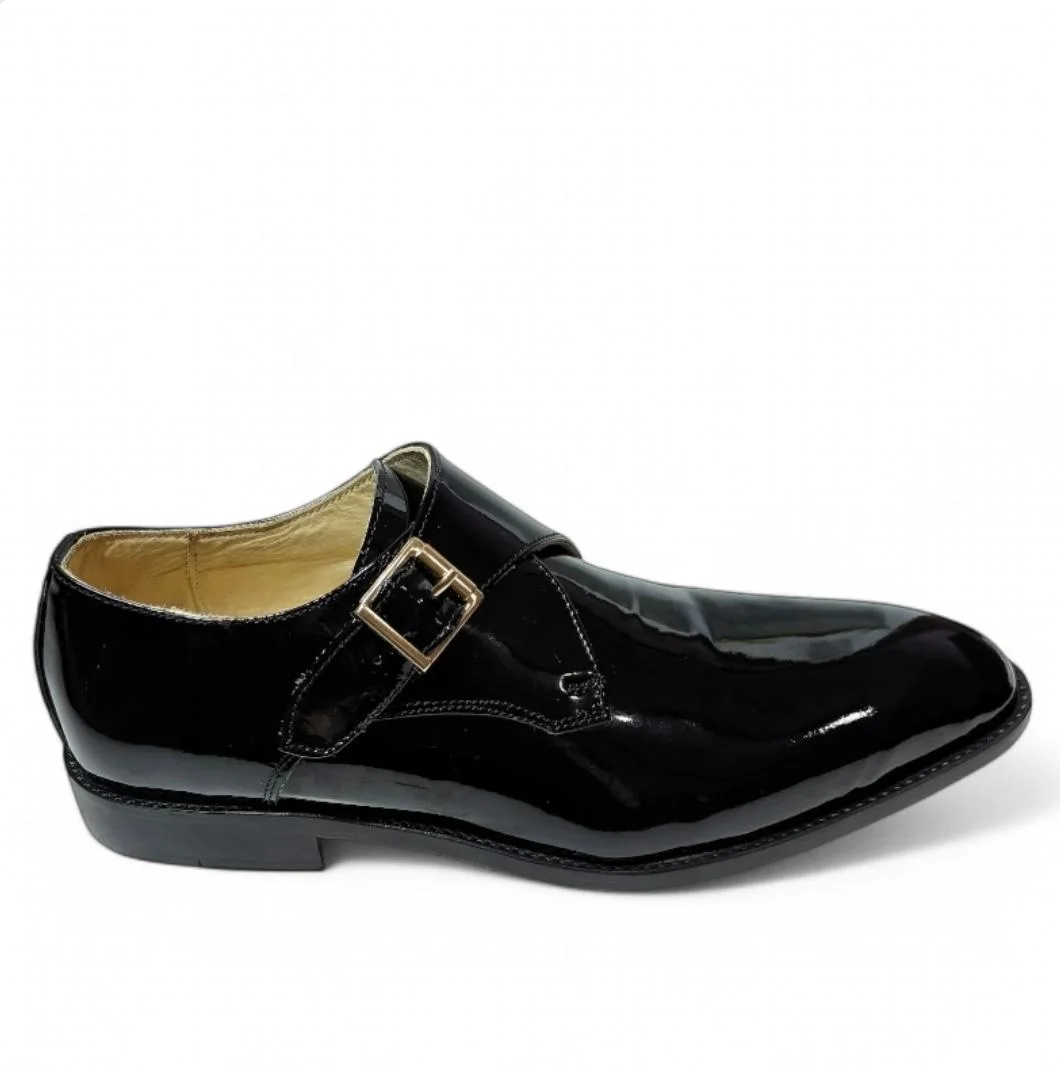 M0100 chaussures cuir noir