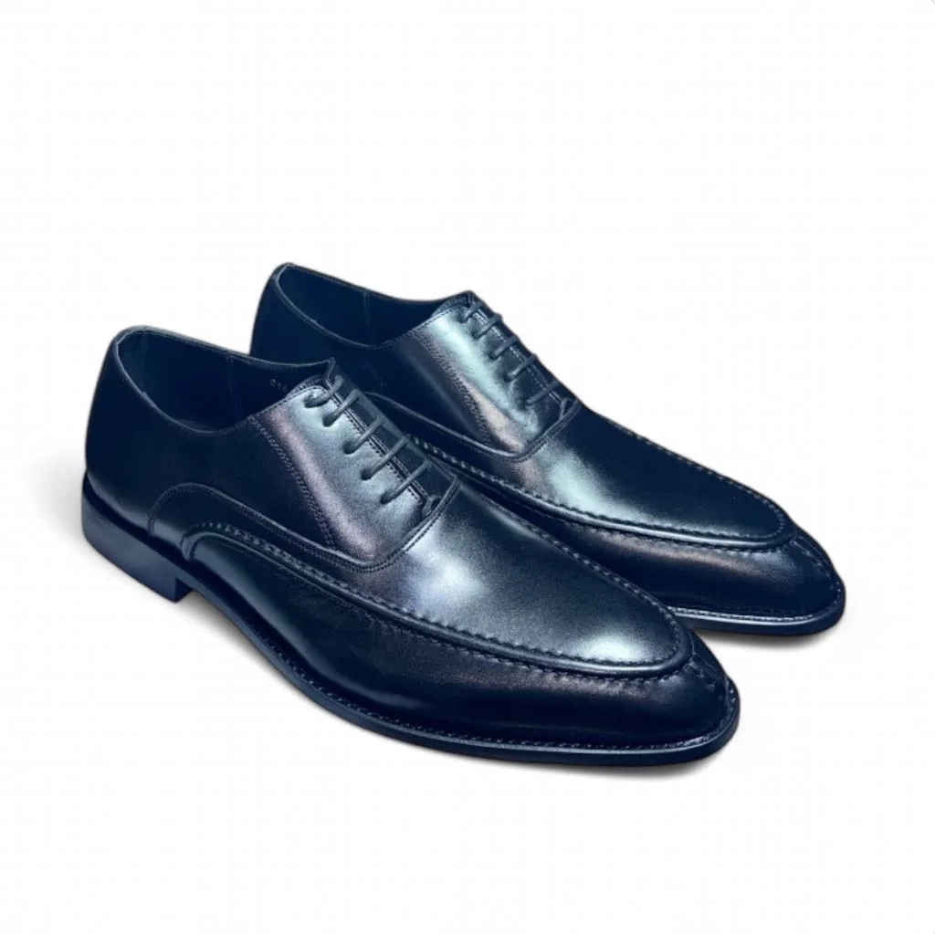 M016 chaussures Cuir Noir