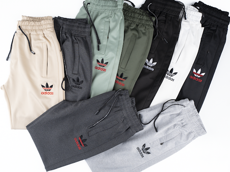 شروال Adidas مطرز 9 ألوان