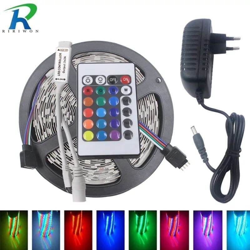 • شريط LED بريموت كنترول