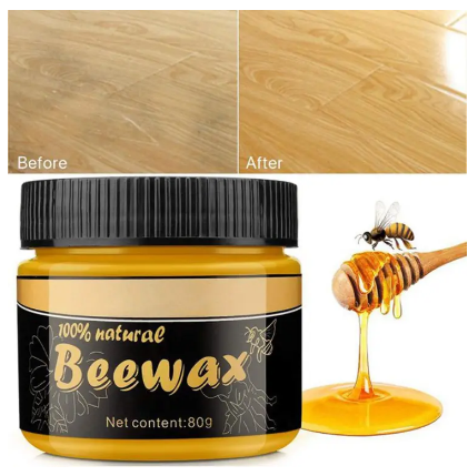 • عرض قطعتين ملمع الخشب BeeWax الاصلي