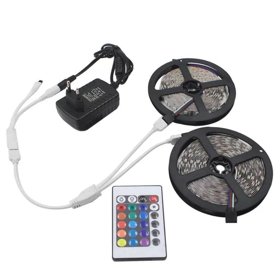 • شريط LED بريموت كنترول