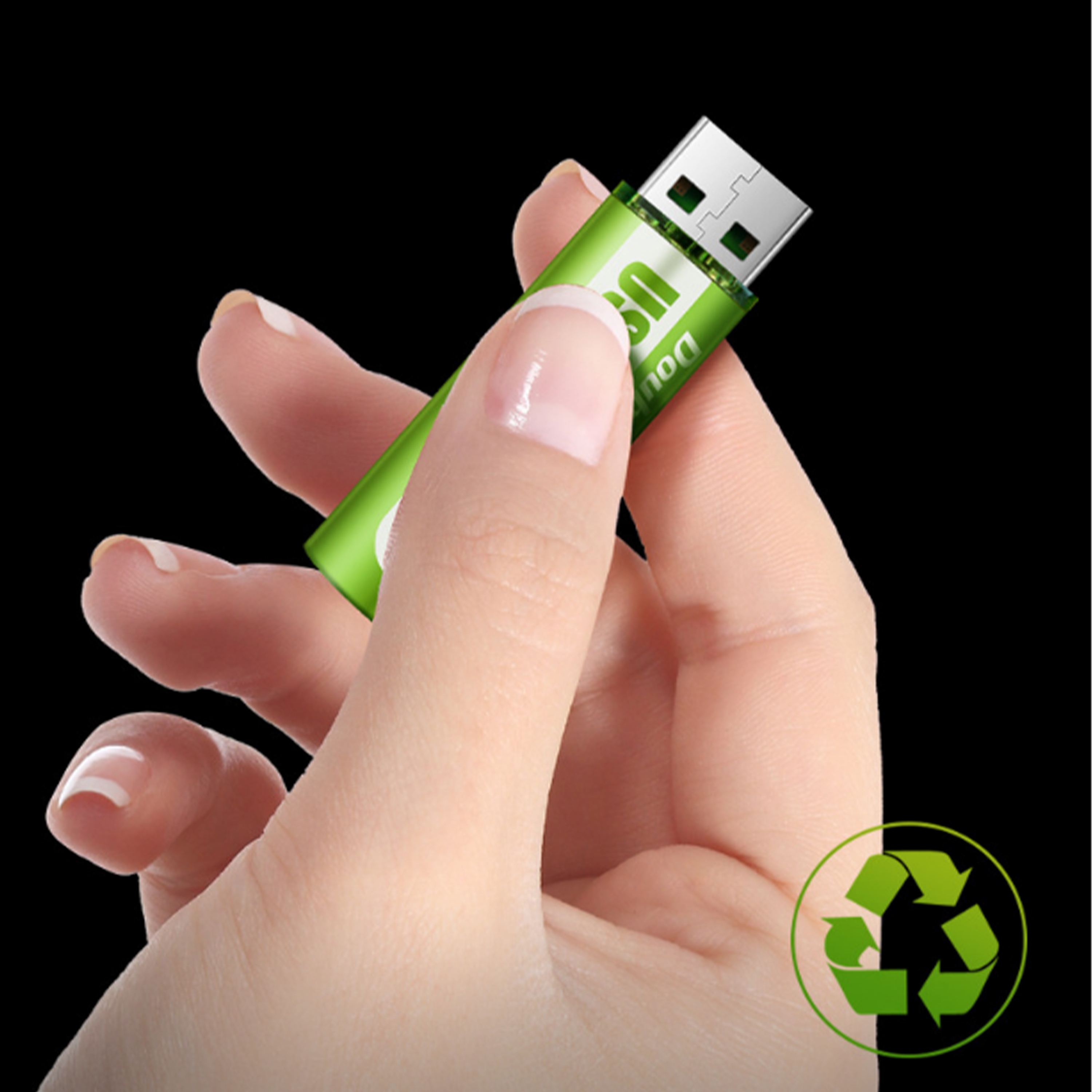 حجارة USB قابلة لاعادة الشحن