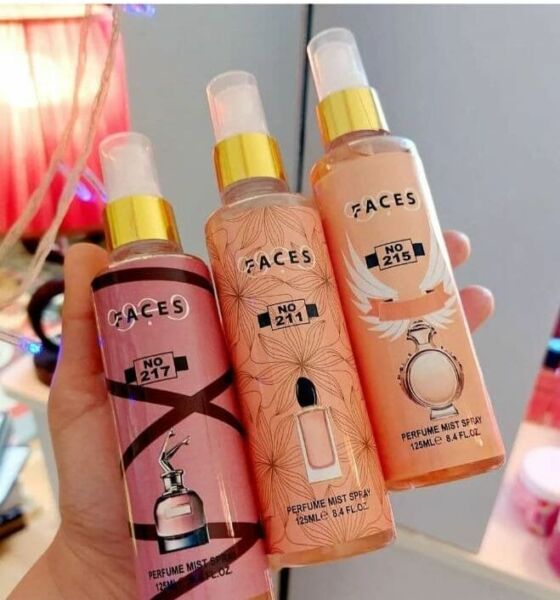 • Body splash faces