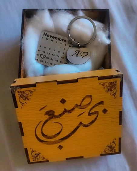 حامل مفاتيح inox