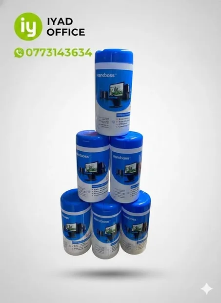 Lingettes nettoyantes HANDBOSS – 68 lingettes