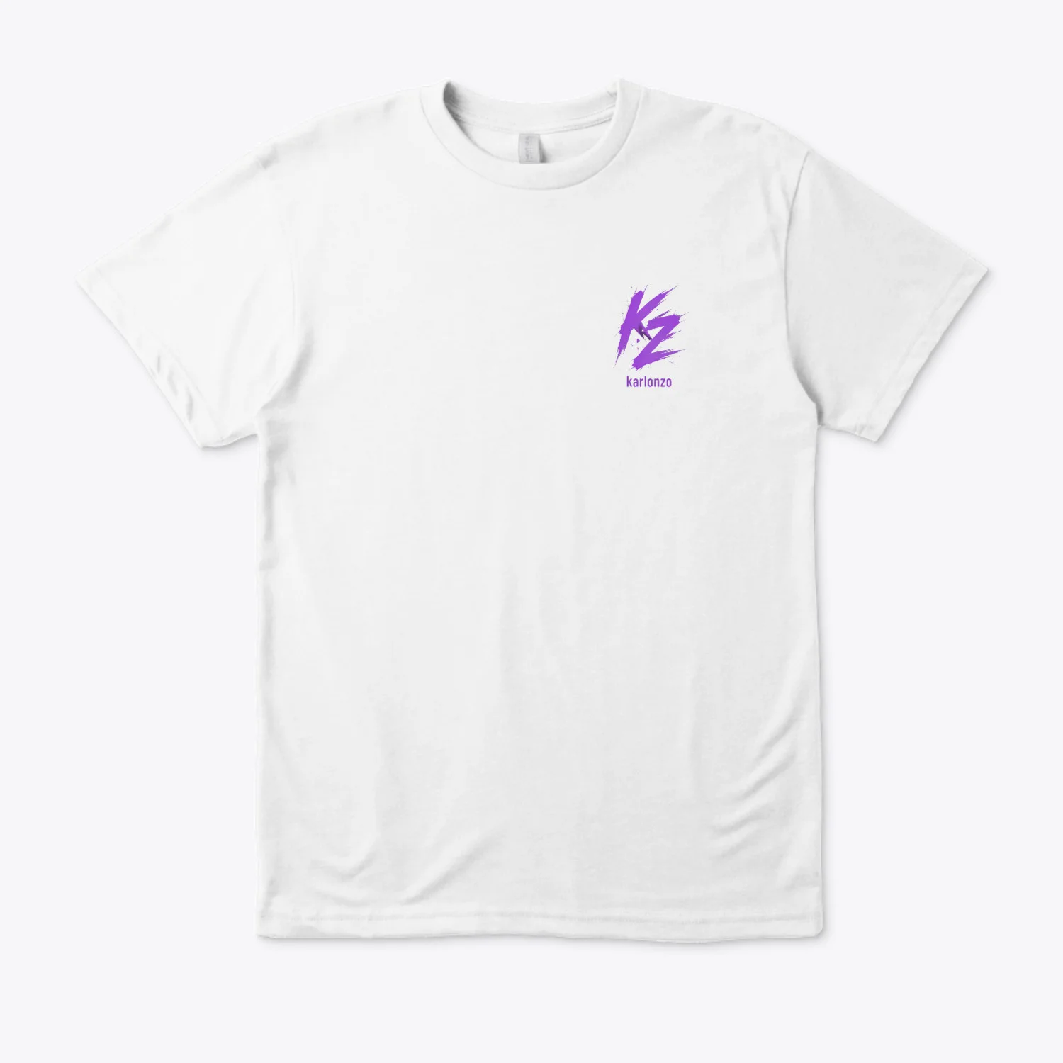 Karlonzo T-shirt purple design