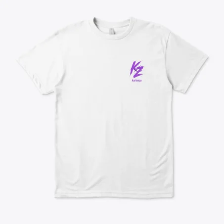 Karlonzo T-shirt purple design